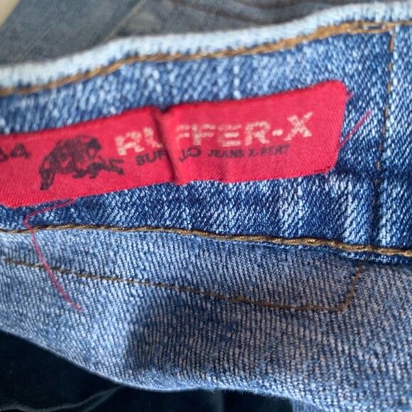 Ruffle X Buffalo Jean Cutoff Denim Shorts Size 34 - Picture 6 of 7